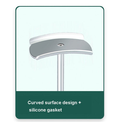 D6 Headset Aluminum Alloy Earphone Holder Internet Cafe Computer Headphone Hanger Display Shelf(Silver Gray) - Headset Stand by PMC Jewellery | Online Shopping South Africa | PMC Jewellery | Buy Now Pay Later Mobicred