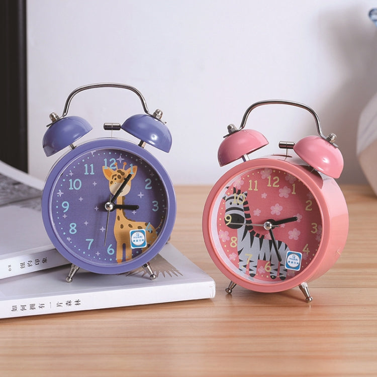 Cartoon Alarm Clock Ringing At The Bedside Of Students Metal Alarm Clock With Night Light, Color Random Deilvery - Alarm Clocks by PMc TechLife | Online Shopping South Africa | PMc TechLife | Buy Now Pay Later Mobicred