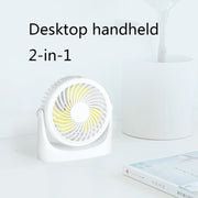 JD-Q1 Office Student Dormitory Mini Silent USB Fan(White)