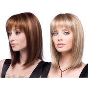 Women Medium Long Style Straight Hair Headgear(Brown)