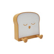 F-L-01 Toast Bread Night Light With Mobile Phone Holder Children Bedroom Timing Sleep Light(Snooze) - Night Lights by PMc TechLife | Online Shopping South Africa | PMc TechLife | Buy Now Pay Later Mobicred