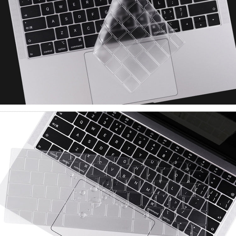 JRC 0.13mm Transparent TPU Laptop Keyboard Protective Film For MacBook Pro 13.3 inch A1706 & A1989 & A2159 (with Touch Bar) - free shipping - PMC Jewellery - Order now!
