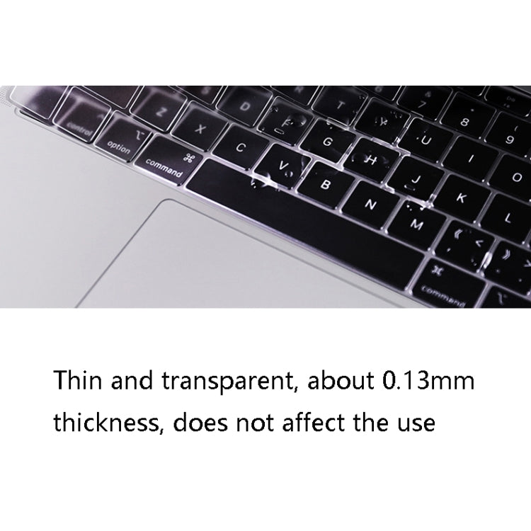 JRC 0.13mm Transparent TPU Laptop Keyboard Protective Film For MacBook Pro 13.3 inch A1706 & A1989 & A2159 (with Touch Bar) - free shipping - PMC Jewellery - Order now!