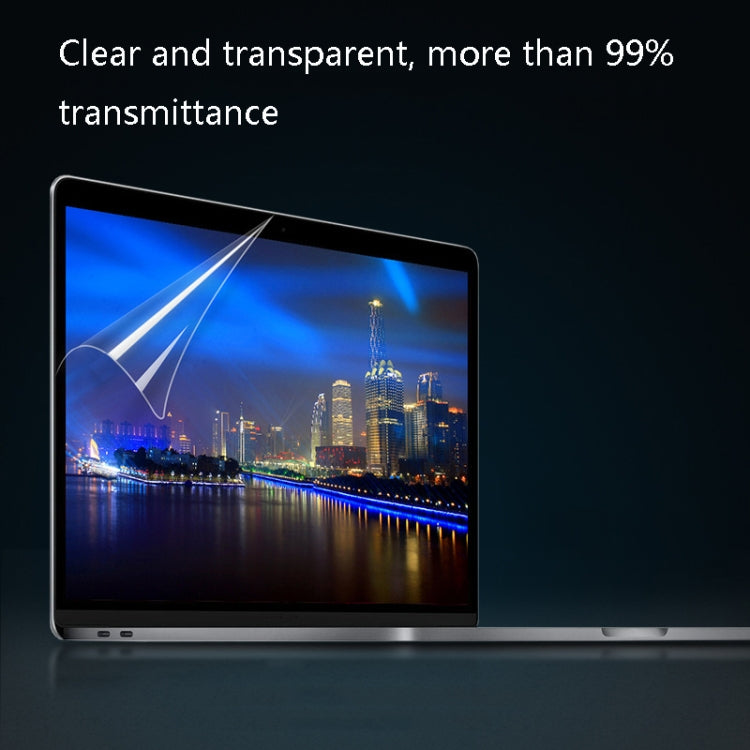 JRC 0.12mm 4H HD Translucent PET Laptop Screen Protective Film For MacBook Pro 13.3 inch A1708 / A1706 / A1989 / A2159 - free shipping - PMC Jewellery - Order now!