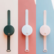 G3 Portable Outdoor Kids USB Mini Mirror Leafless Watch Fan(Pink)