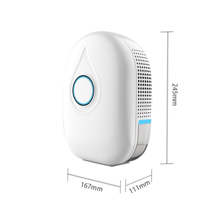 GZ-1901 Semiconductor Mini Dehumidifier Household Small Dehumidifier Bedroom Dehumidifier Moisture Absorber, Product specification: UK Plug(Fresh Blue) - free shipping - PMC TechLife - Order now!