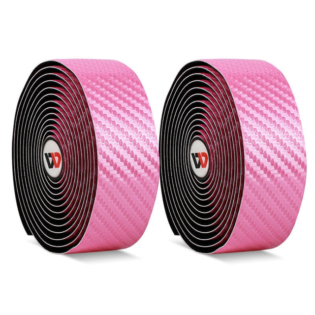 WEST BIKING Bicycle Breathable Non-Slip Handlebar Strap(Pink)