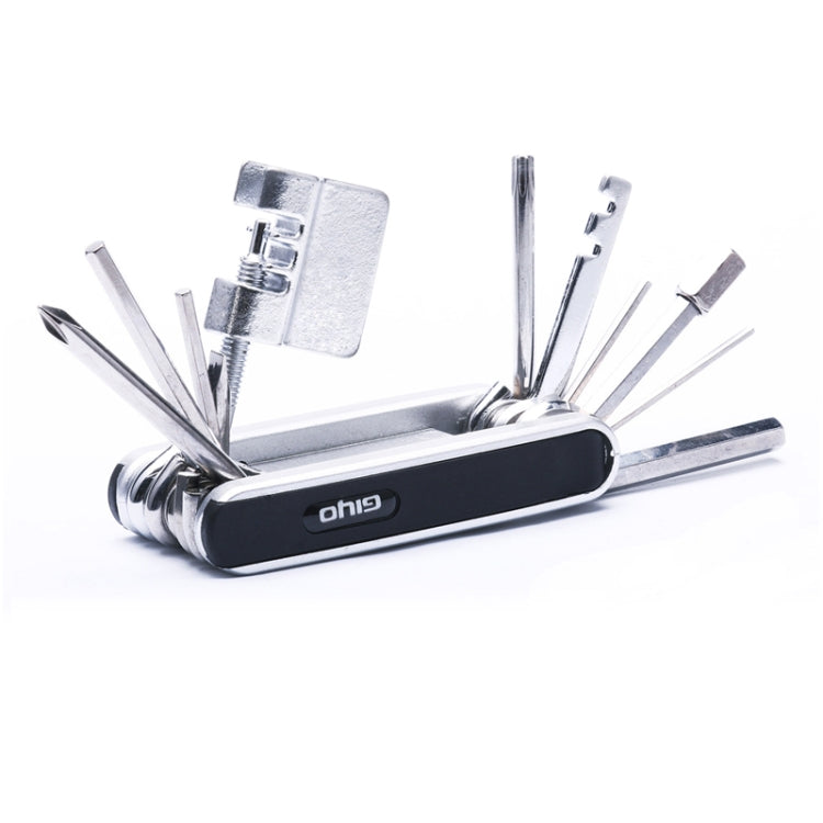GIYO 13 In 1 Bicycle Repair Combination Tool Multifunctional Mountain Bike Bicycle Repair Tool - Maintenance tools by GIYO | Online Shopping South Africa | PMC Jewellery | Buy Now Pay Later Mobicred