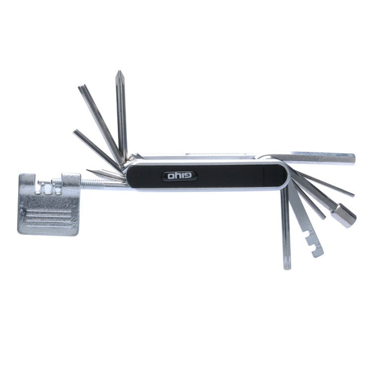 GIYO 13 In 1 Bicycle Repair Combination Tool Multifunctional Mountain Bike Bicycle Repair Tool - Maintenance tools by GIYO | Online Shopping South Africa | PMC Jewellery | Buy Now Pay Later Mobicred