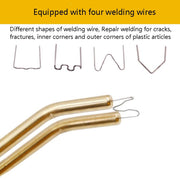 H50 Car Bumper Crack Repair Welding Machine Plastic Welding Nail Artifact, AU Plug(Red)