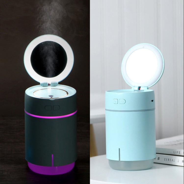 K005 Portable Hydrating LED Fill Light Makeup Mirror USB Mini Humidifier(Blue) - free shipping - PMC TechLife - Order now!