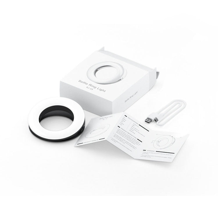 Mobile Phone Live Selfie Light LED Beauty Ring Fill Light(Black)