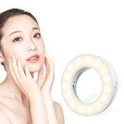 Mobile Phone Live Selfie Light LED Beauty Ring Fill Light(Black)
