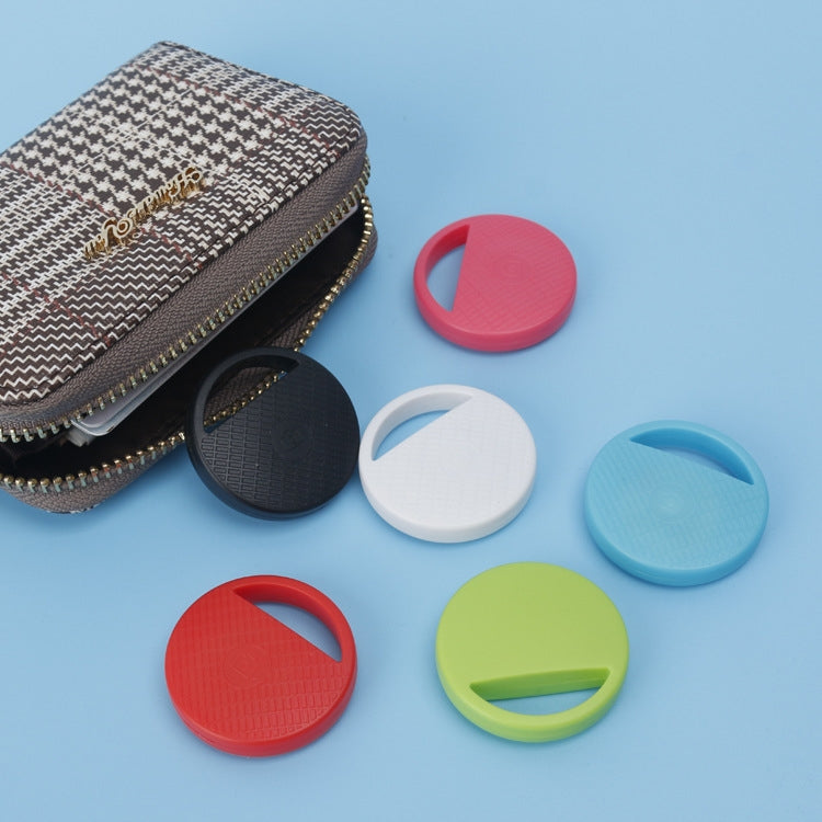 HYC-S9 2 PCS Round Bluetooth Object Finder Mobile Phone Tracking Locator Anti-Lost Two-Way Alarm(White) - Anti-lost Alarm by PMC Jewellery | Online Shopping South Africa | PMC Jewellery | Buy Now Pay Later Mobicred