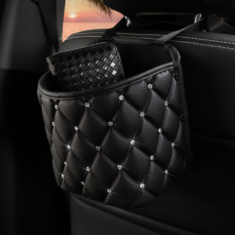 Car Seat Back Storage Bag Personality Diamond-Studded Car Storage Net Bag Car Multi-Function Storage Bag - Stowing Tidying by PMC TechLife | Online Shopping South Africa | PMC TechLife | Buy Now Pay Later Mobicred