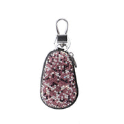 Diamond Car Gourd Key Case Car Key Case(Purple Diamond)