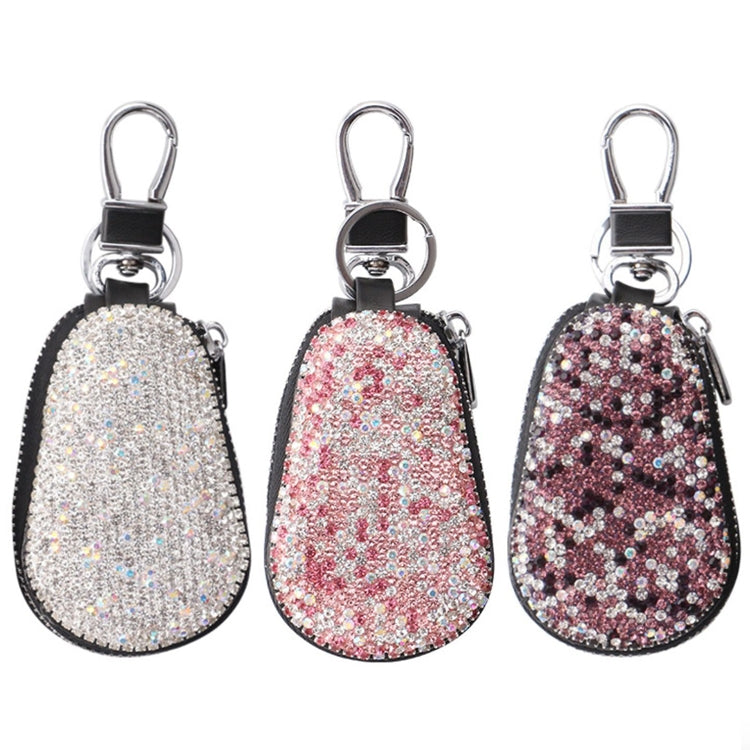 Diamond Car Gourd Key Case Car Key Case(White Diamond) - Car Key Cases by PMC Jewellery | Online Shopping South Africa | PMC Jewellery | Buy Now Pay Later Mobicred