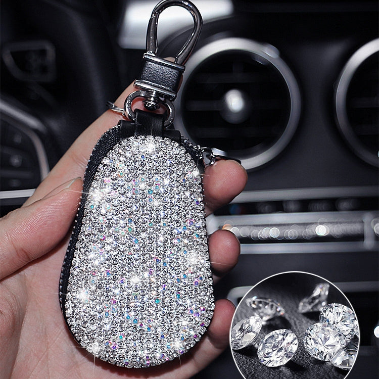 Diamond Car Gourd Key Case Car Key Case(Purple Diamond) - free shipping - PMC Jewellery - Order now!