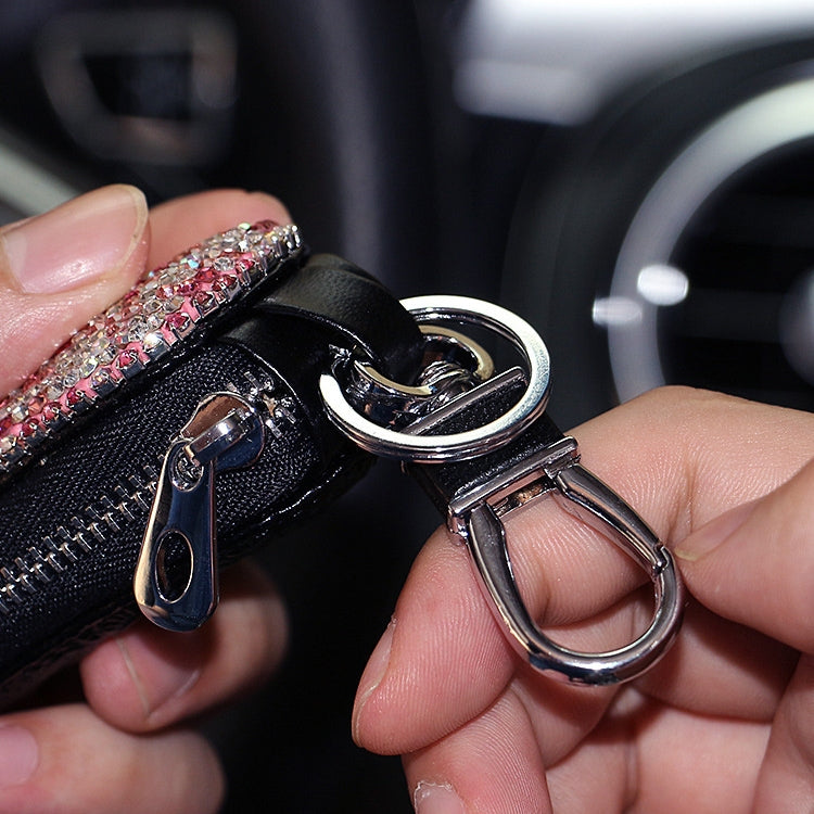 Diamond Car Gourd Key Case Car Key Case(White Diamond) - Car Key Cases by PMC Jewellery | Online Shopping South Africa | PMC Jewellery | Buy Now Pay Later Mobicred