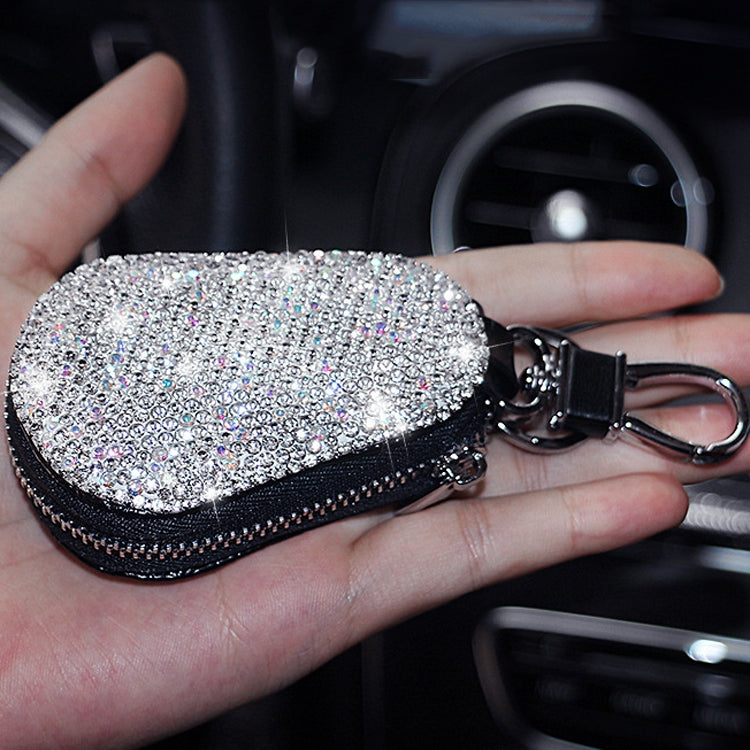 Diamond Car Gourd Key Case Car Key Case(Purple Diamond) - free shipping - PMC Jewellery - Order now!