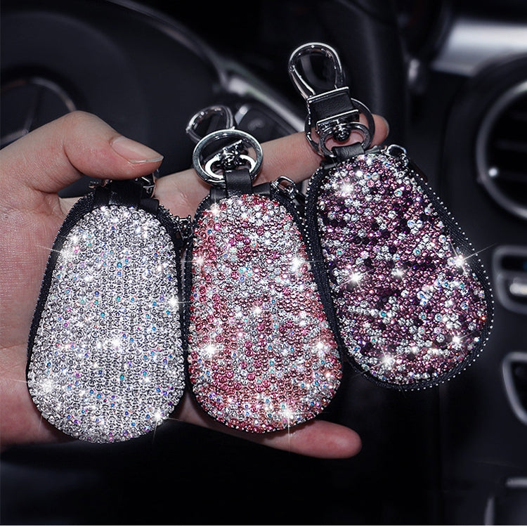 Diamond Car Gourd Key Case Car Key Case(White Diamond) - Car Key Cases by PMC Jewellery | Online Shopping South Africa | PMC Jewellery | Buy Now Pay Later Mobicred