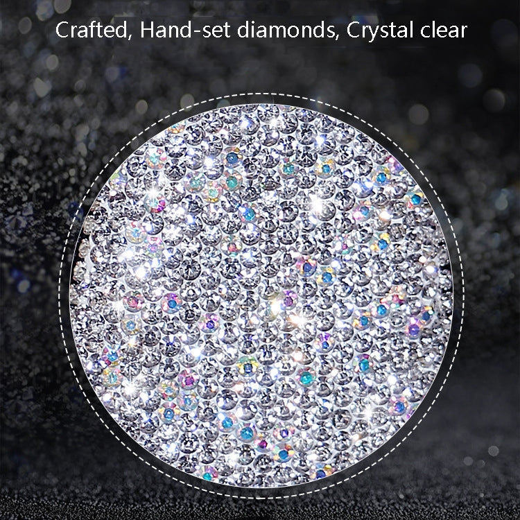 Diamond Car Gourd Key Case Car Key Case(White Diamond) - Car Key Cases by PMC Jewellery | Online Shopping South Africa | PMC Jewellery | Buy Now Pay Later Mobicred