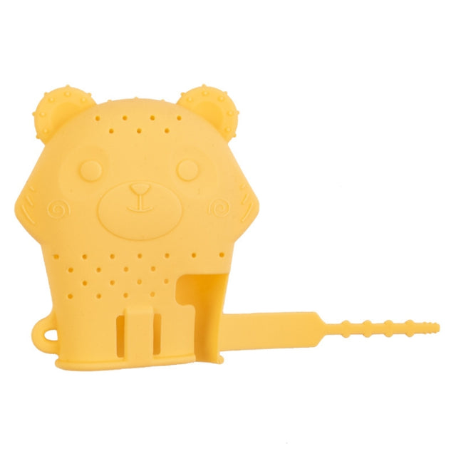 2 PCS Baby Molar Gloves Children Soothing Silicone Teether Molar Stick Maternal And Child Toy(Yellow)