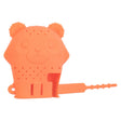 2 PCS Baby Molar Gloves Children Soothing Silicone Teether Molar Stick Maternal And Child Toy(Orange) - Cups & Silicone Nipple by PMC TechLife | Online Shopping South Africa | PMC TechLife | Buy Now Pay Later Mobicred