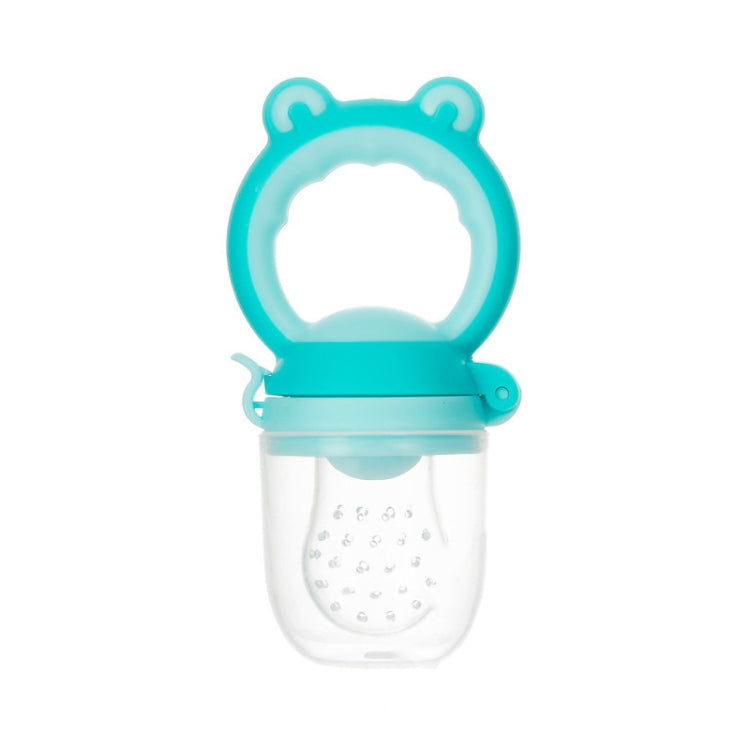 Baby Fruit And Vegetable Food Supplement Food Fruit Bite Bag(S Blue) - Cups & Silicone Nipple by PMC TechLife | Online Shopping South Africa | PMC TechLife