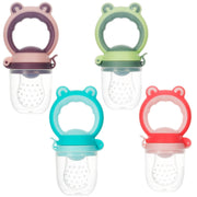 Baby Fruit And Vegetable Food Supplement Food Fruit Bite Bag(S Blue)