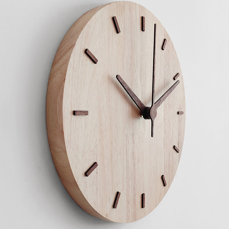 Solid Wooden Wall Clock Home Living Room Wall Clock Decorative Clock - Wall Clock by PMc TechLife | Online Shopping South Africa | PMc TechLife | Buy Now Pay Later Mobicred