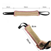 Dog Training Hemp Bite Stick Dog Bite Stick Dog Training Supplies(A4)