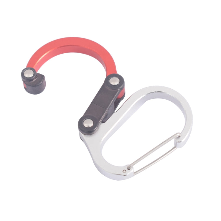 Multifunctional Carabiner Aluminum Alloy D-Type Outdoor Products Quick-Hanging Buckle(Blue) - Hooks by PMC Jewellery | Online Shopping South Africa | PMC Jewellery | Buy Now Pay Later Mobicred