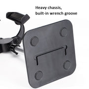 Telescopic Adjustment Live Frame Desktop Tablet Mobile Phone Bracket, Specification: K06 Three-seat (White)