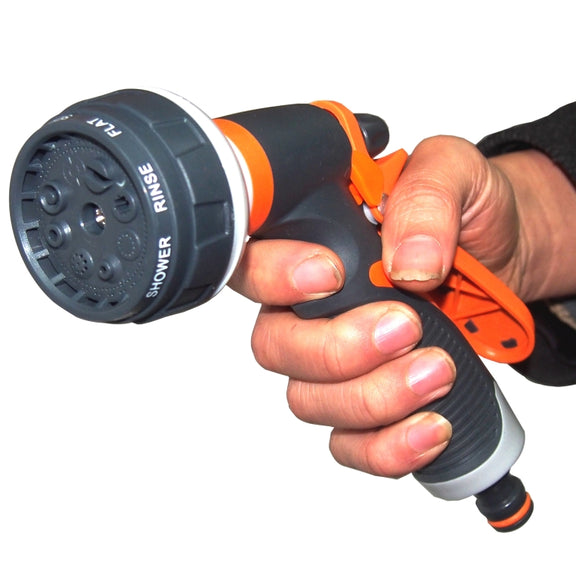 Plastic Household Flower Garden Watering Sprinkler, With Rubber Quick Connector+Universal Connector