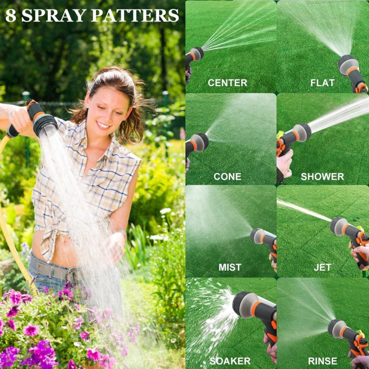 Plastic Household Flower Garden Watering Sprinkler, With Rubber Quick Connector+Universal Connector