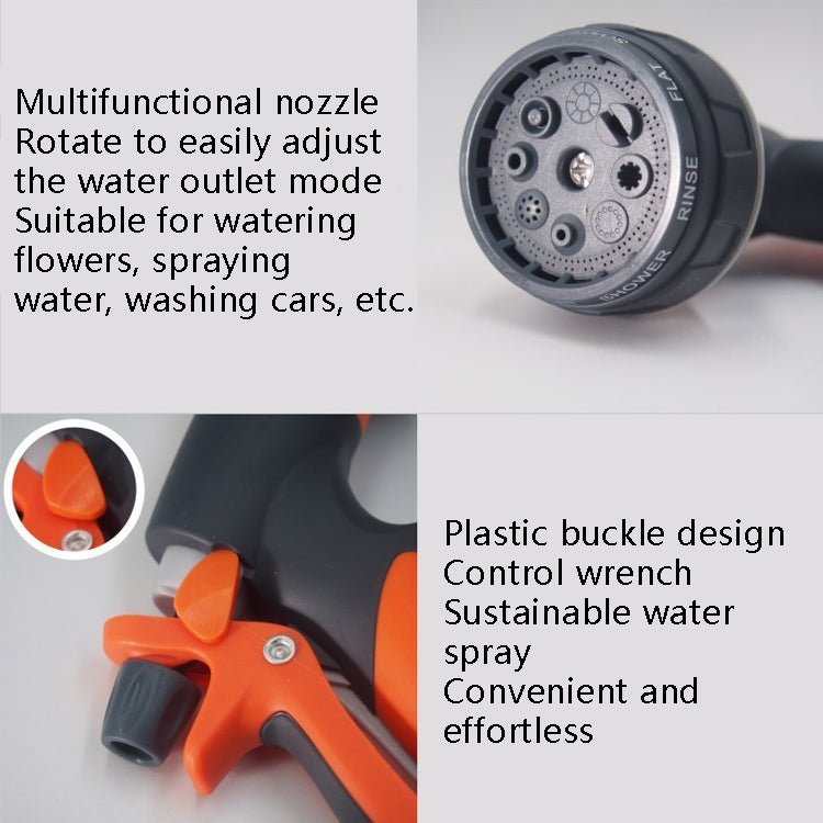 Plastic Household Flower Garden Watering Sprinkler, With Rubber Quick Connector+Rubber Threaded Joint - Watering & Irrigation by PMC TechLife | Online Shopping South Africa | PMC TechLife