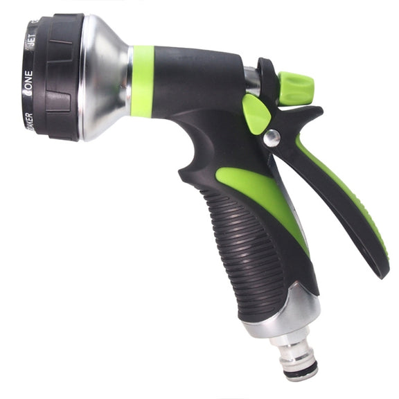 Metal Multifunctional Garden Household Car Watering Sprinkler High Pressure Nozzle(Orange Red)