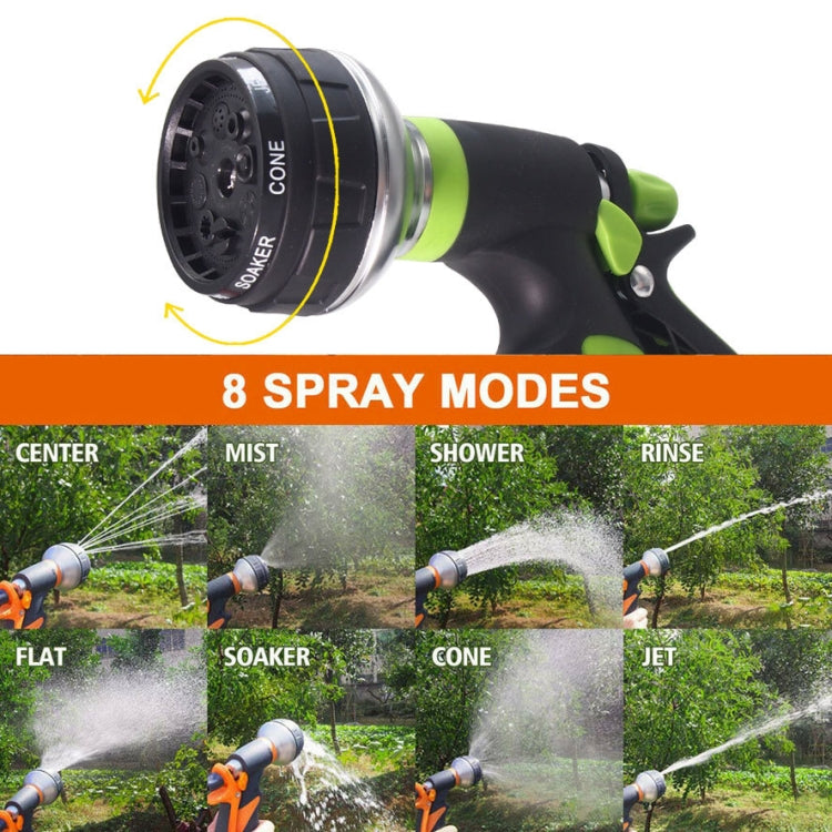 Metal Multifunctional Garden Household Car Watering Sprinkler High Pressure Nozzle(Orange Red)