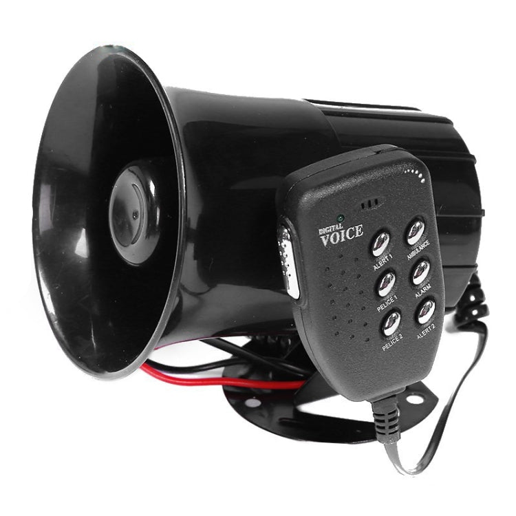 Car Motorcycle Horn 12V Alarm Horn 6-Tone Loudspeaker - Security Alarm System by PMC Jewellery | Online Shopping South Africa | PMC Jewellery | Buy Now Pay Later Mobicred