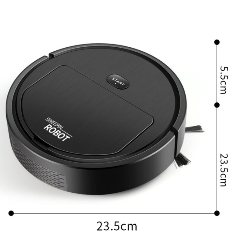 Household Automatic Smart Charging Sweeping Robot, Specification: 3 in 1���White���