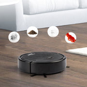 Household Automatic Smart Charging Sweeping Robot, Specification: 3 in 1���White���