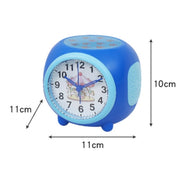 Children Romantic Starry Sky Projection Music Pointer Alarm Clock(Purple)