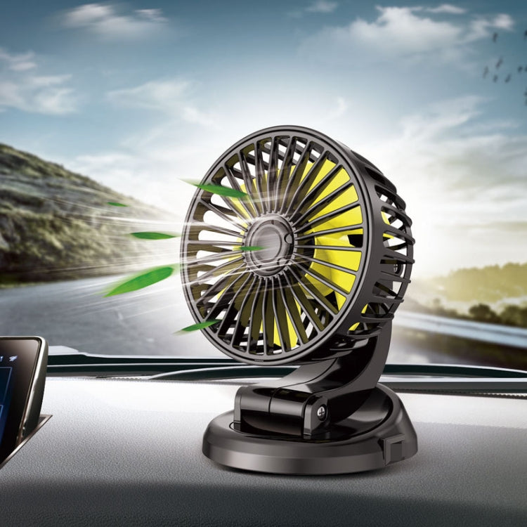 F409 Car Fan General Car Shaking Head Fan(USB Interface 5V) - Heating & Fans by PMC TechLife | Online Shopping South Africa | PMC TechLife | Buy Now Pay Later Mobicred