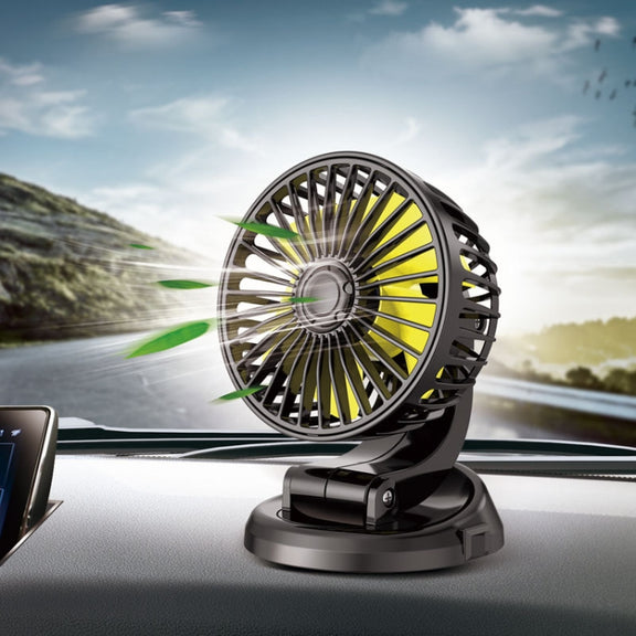 F409 Car Fan General Car Shaking Head Fan(USB Interface 5V)