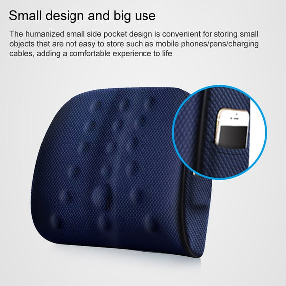 Lumbar Cushion Office Maternity Seat Cushion Car Lumbar Memory Foam Lumbar Pillow,Style: Standard (Gray)