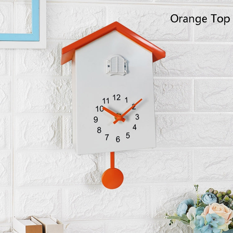 T60 Cuckoo Clock The Bird Reports On The Hour Clock, Colour: Orange Top - Novelty Clock by PMc TechLife | Online Shopping South Africa | PMc TechLife | Buy Now Pay Later Mobicred