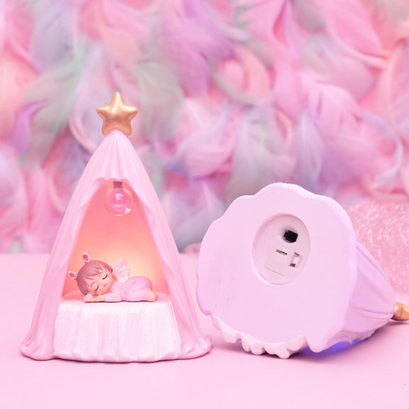 B82880 Room Decoration Atmosphere Night Light Bedside Lamp Ornaments, Size: Large(Pink)