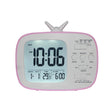G179 Retro TV Alarm Clock Student Dormitory Bed Electronic Clock(Pink English Version) - Novelty Clock by PMc TechLife | Online Shopping South Africa | PMc TechLife | Buy Now Pay Later Mobicred