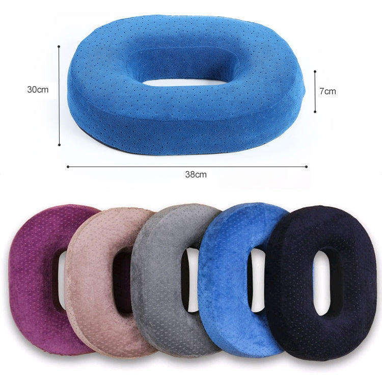 Slow Resilience Memory Foam Office Hip Pad After Hemorrhoids Operation Cushion(Blue) - Cushions & Pillows by PMC TechLife | Online Shopping South Africa | PMC TechLife | Buy Now Pay Later Mobicred